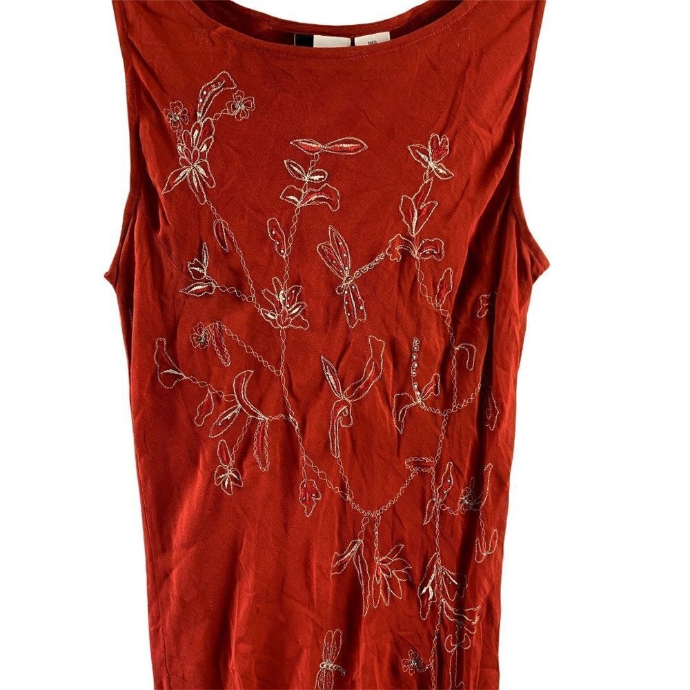 Together Women's Long Red Dress - Picture 3 of 6
